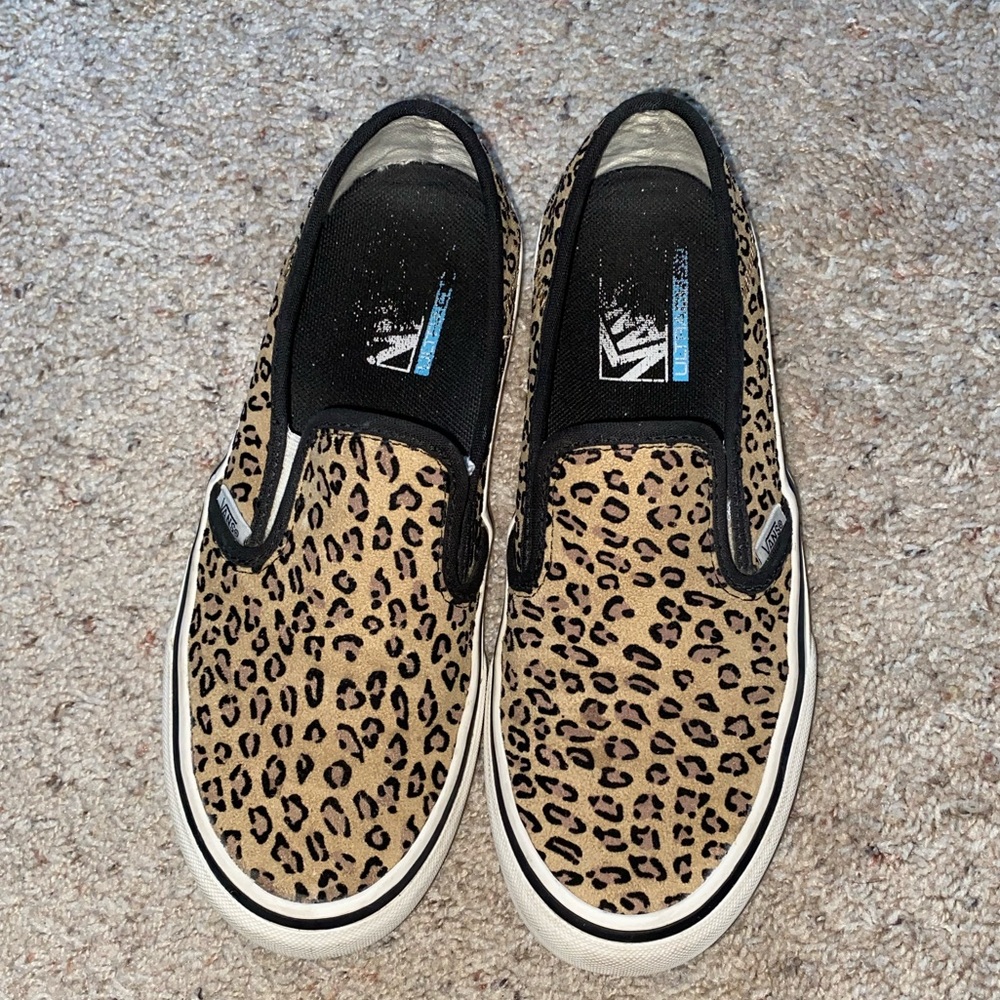 Cheetah Vans Slip Ons